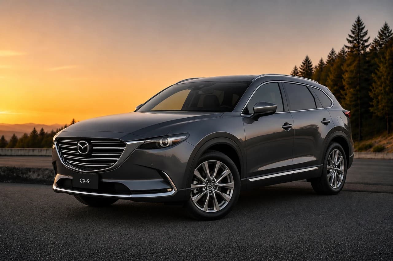 Mazda CX-9 2021 Machine gray