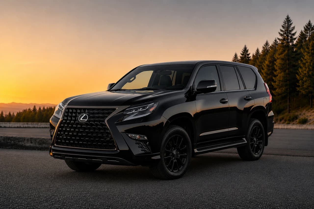 Lexus LX460 2021 Negra · interior rojo