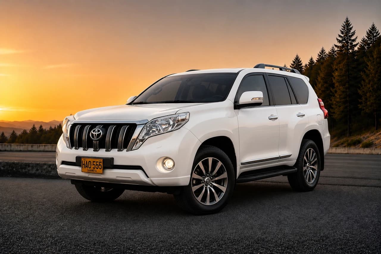 Toyota Land Cruiser TXL 2015 Súper blanco