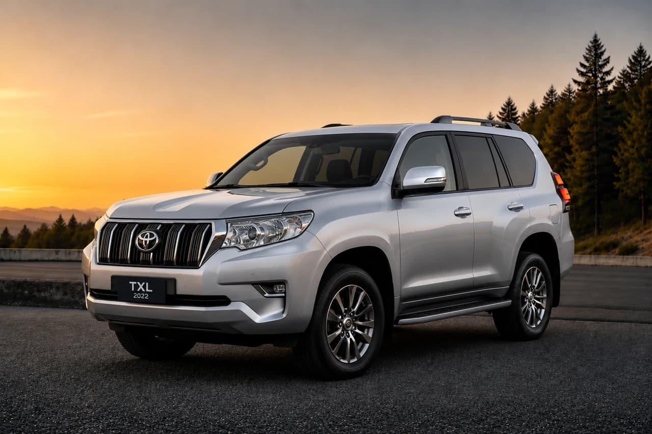 Toyota Land Cruiser TXL 2022 Plata metálica